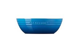 Bowl de Servir Oval 29cm, Cerâmica, Azul Marseille, Le Creuset
