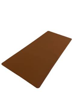 Mouse Pad Desk Pad WORK Couro Ecológico - KingPad… (80x30cm, Caramelo)