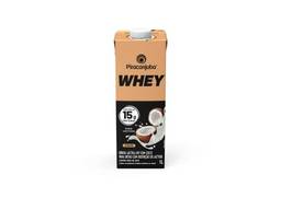 Whey Zero Lactose Sabor Coco Piracanjuba 15g de proteína 1 Litro
