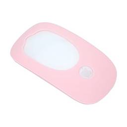 A capa do mouse TwinHill é adequada para mouse Apple Magic Mouse 1/2 capa do mouse iPad capa de silicone capa protetora do mouse da Apple (Cor de rosa)