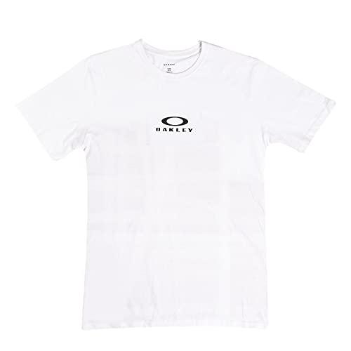 Camiseta Oakley Masculina Bark New Tee, Branco, XG