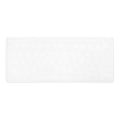 Tomshin Capa de teclado TPU Película protetora de teclado à prova de poeira compatível com Apple MacBook Air A1466 / A1369 de 13,3 polegadas transparente