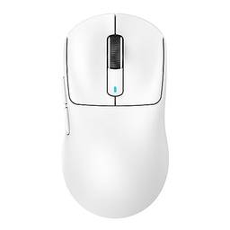 Mouse para jogos sem fio ATTACK SHARK X3, mouse tri-modo 2.4G/cabeado/bluetooth 26000Dpi, PAW3395, 49g, leve, recarregável, 200 horas de uso, Mouses Gamer (Branco)