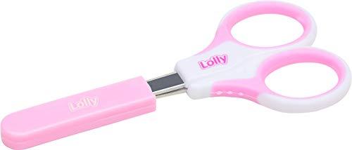 Lolly 7300-01-RS Tesoura infantil com capa special, Rosa
