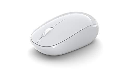 Microsoft Mouse Bluetooth – geleira. Design confortável, uso direito/esquerdo, roda de rolagem de 4 vias, mouse bluetooth sem fio para PC/laptop/desktop, funciona com computadores Mac/Windows