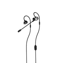 SteelSeries Tusq Fone de ouvido intra-auricular para jogos – Microfone duplo com microfone removível – Fones de ouvido com design ergonômico de suspensão – para celular