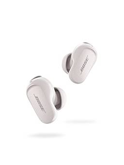 Fones de ouvido intra-auriculares Bose QuietComfort II, sem fio, Bluetooth, o melhor cancelamento de ruído do mundo com cancelamento de ruído personalizado e som, pedra sabão