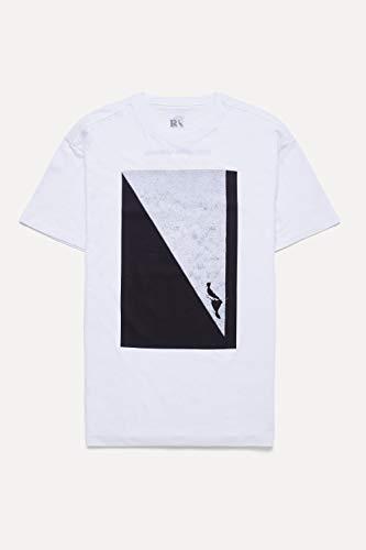 Camiseta Estampada Pombo Solo, Reserva, Masculino, Branco, P