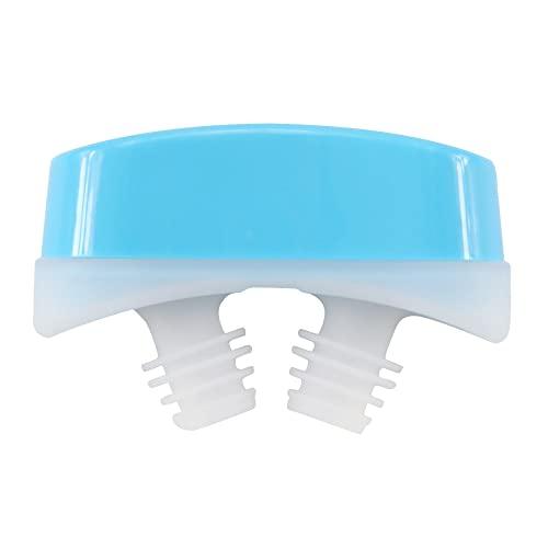 NUTOT aparelho anti ronco Dispositivo anti-ronco elétrico congestão nasal dispositivo anti-ronco dispositivo anti-ronco de silicone dispositivo (azul)