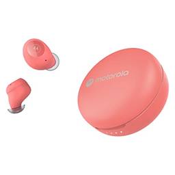 Fone Bluetooth Carregamento sem Fio Motorola Moto Buds 250 - Pessego