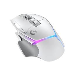 Mouse Gamer Sem Fio Logitech G502 X PLUS LIGHTSPEED com RGB LIGHTSYNC, Switches LIGHTFORCE, Sensor HERO 25K, 13 Botões Programáveis, Compatível com PC/ macOS/ Windows - Branco