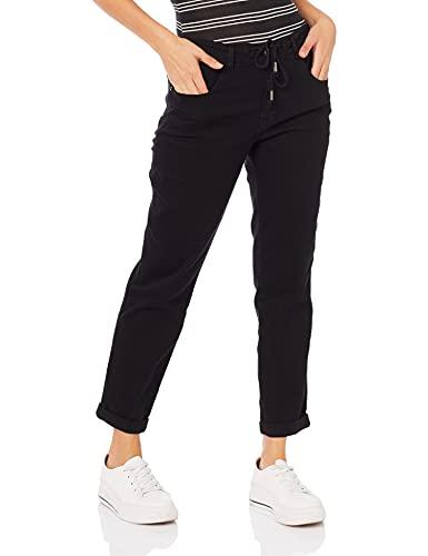 Calça jeans Jogger Color, Ellus, Feminino, Preto, 38