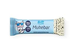 Barrinha de proteína Mukebar sabor Cookies'N Cream, Muke, 60g