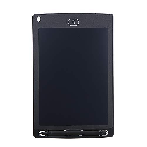 Henniu Tablet de desenho LCD de 8,5 polegadas, bloco de notas digital portátil, bloco de notas, placa gráfica eletrônica, lembrete de notas com caneta stylus (preta)
