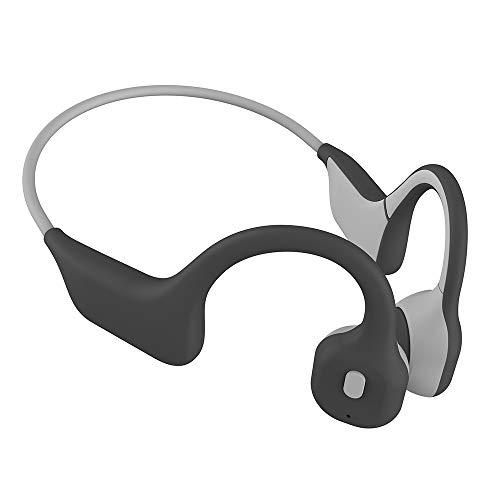 Btuty Fones de ouvido sem fio de condução óssea DG08 à prova de suor BT com fones de ouvido Fone de ouvido Compatible with esportes ao ar livre Fone de ouvido de carregamento USB com microfone