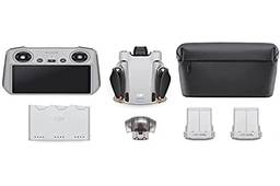 Drone DJI Mini 3 Pro Fly More Combo + DJI RC 3 Baterias 4K 34min 18km Sensor Colisão QuickShots – DJI016, Cinza