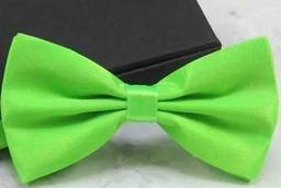 Gravata Borboleta Com Regulador Adulto E Infantil (Adulto, Verde Neon)