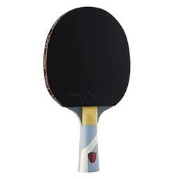 JOOLA Omega Strata – Raquete de tênis de mesa com alça rodada – Nível de torneio Ping Pong Paddle com Riff 34 tênis de mesa de borracha – Projetado para girar