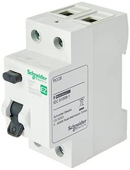 Interruptor Diferencial Residual Easy9 2p 25a 300ma Ac Easy9 Schneider Electric Branco