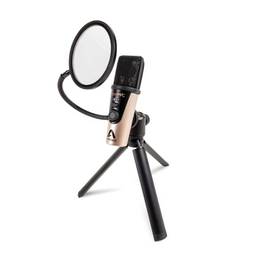 Apogee Microfone Hype – Microfone USB com compressão analógica para captar vocais e instrumentos, transmissão, podcasts e jogos