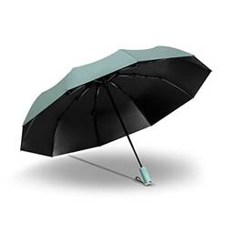 Guarda-chuva masculino automático dobrável à prova de vento extra empresarial viagem chuva guarda-sol inoxidável acessórios portáteis