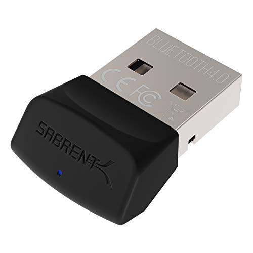 Sabrent Adaptador Bluetooth 4.0 Micro USB para PC [v4.0 Classe 2 com Tecnologia Low Energy] (BT-UB40)