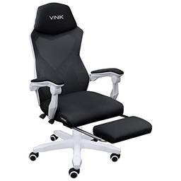 Cadeira Gamer Rocket Preta Com Branco – Cgr10pbc – Vinik