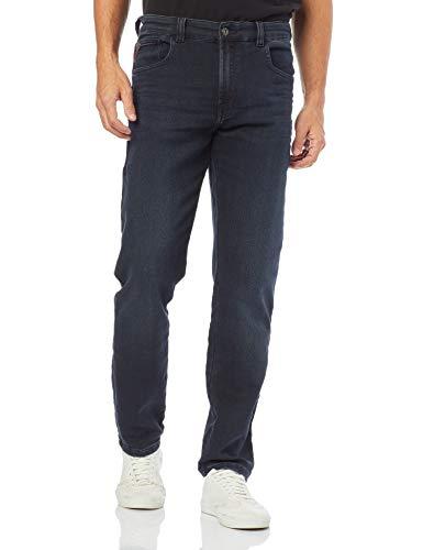 Calca Jeans Royal Elastic Ii (Basica Straight) Lav. Escuro C/ Jato 38