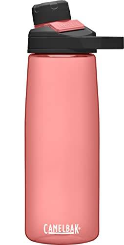 CamelBak Chute Mag Garrafa de água livre de BPA com Tritan Renew – Tampa magnética que armazena enquanto bebe, 740 ml, rosa