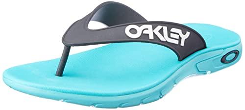 Chinelo Oakley Rest Mark II, Masculino, Azul Turquesa, 40