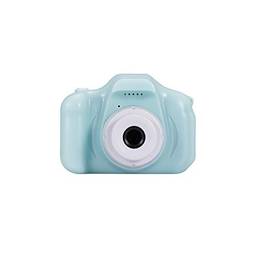 Tomshin X2 mini câmera infantil recarregável mini linda câmera de vídeo para crianças tela de exibição de 2 polegadas sem cartão de memória verde