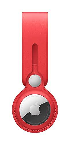 Apple Pulseira em couro para AirTag - (PRODUCT) RED
