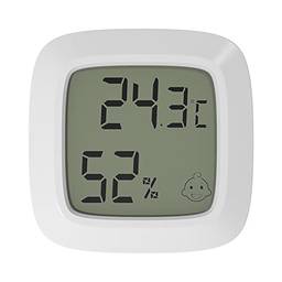 Eastdall Termômetro Digital,Higrômetro interno termômetro Mini de umidade preciso Mesa magnética de parede Fácil instalação Medidores eletrônicos de temperatura de umidade