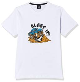 Camiseta Básica Cam Silk Mc Blasit Juv, Volcom, Branco, Gg, Masculino