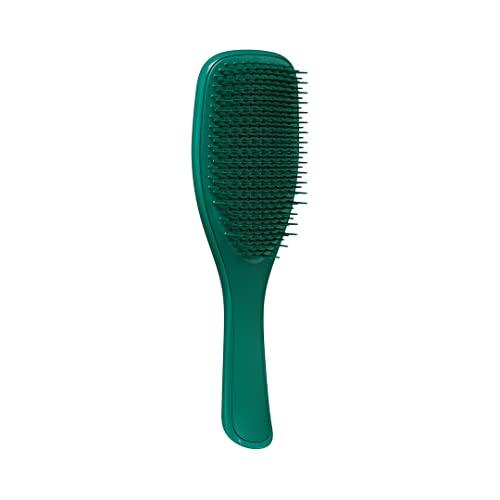 Tangle Teezer - Escova de cabelo desembaraçadora The Wet Detangler para todos os tipos de cabelo, molhados. Cor: Verde Selva