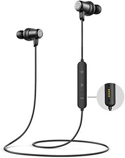 SOUNDPEATS Q35HD Fones de Ouvido Esportivos Bluetooth, IPX8 resistente à água Hi-Fi Estéreo Cancelamento de Ruído CVC. in-ear Microfone Embutido com Acessórios para iOS e Android