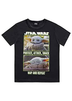 Camiseta Star Wars, Meninos, Fakini, Preto, 10
