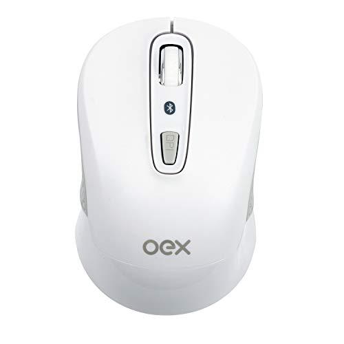 OEX Mouse sem Fio Bluetooth 1600 Dpi Motion MS406, Branco