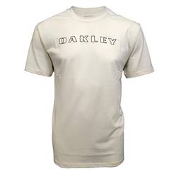 Camiseta Oakley Masculina Bark Tee, Areia, XG