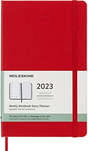 MOLESKINE 2023 12MONTH WEEKLY LARGE HARD