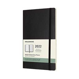 Moleskine 2022 12-Month Weekly Large Softcover Notebook