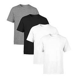 Kit 4 Camisetas Masculina SSB Brand Lisa Algodão 30.1 Premium