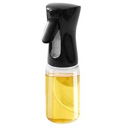 Henniu Pulverizador de azeite de oliva 210mL Mister Spray Bottle Dispensador de óleo recarregável para cozinhar Salada de churrasco Assar Grelhar Garrafa de spray de cabelo
