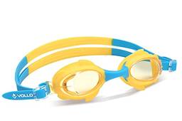 Óculos de Natação Shark Fin Azul e Amarelo Vollo Sports
