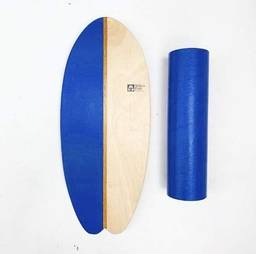 Balance Board Longarina Azul/Madeira
