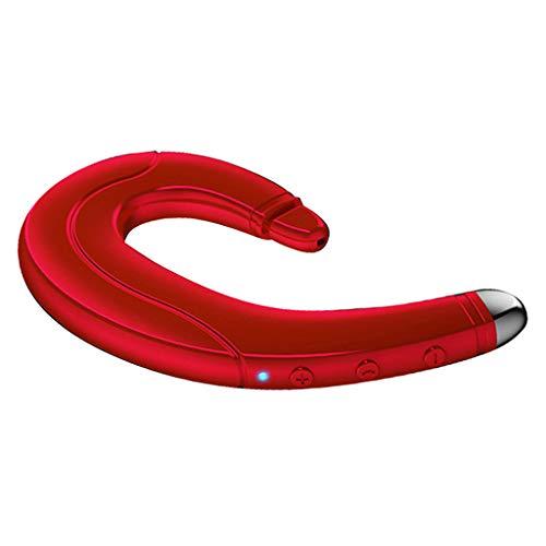 gazechimp F88 Bone Conduction Bluetooth Ear-Hook Fone de Ouvido único - Vermelho