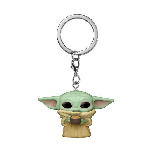 Funko Pop! Keychain: The Mandalorian - The Child with Cup