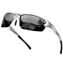 Óculos de sol Masculino esportivos polarizados óculos de sol ciclismo Feminino KANASTAL pesca, corrida, corrida, golfe, proteção UV