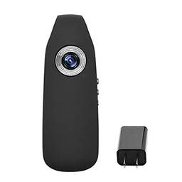 Mibee Mini câmera corporal 1080P Full HD câmera clipe magnético portátil Câmera vestível Gravador de vídeo pequeno esporte DV DVR dash Câmera para bicicleta de carro Segurança de escritório doméstico (US