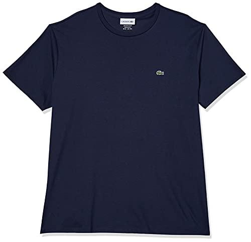 Camiseta de Pima Lacoste Azul Marinho 4G